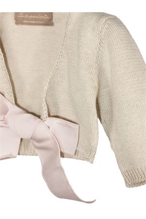 Coprispalle in cotone beige LA STUPENDERIA KIDS | 2SCSC52.